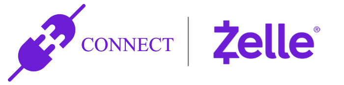 Leadership Credit Union  and Zelle logos